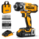 WORKSITE 20V Cordless Impact Driver 1/4