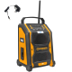 WORKSITE 20V Cordless Jobsite Radio Portable Battery AC/DC Adaptor Speaker 33 Ft Range FM AM Aux-In Working Radio