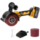 WORKSITE Brushless Cordless Burnishing Machine 20V Vaiable Speed 2500RPM Polisher Sander Tools for Metal and Stainless Steel Polishing