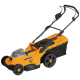 WORKSITE Brushless 20V Cordless Lawn Mower with 2 Batteries 55L Battery Powered Garden Grass Cutter Push Lawn Mower
