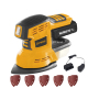 WORKSITE 20V Cordless Sander 5 Inch Battery Power Wood Detail Mouse Sander for Drywall Woodworking Finishing  Sanding